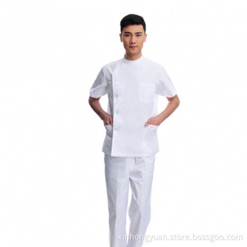 New style design male nurse uniform hospital staff